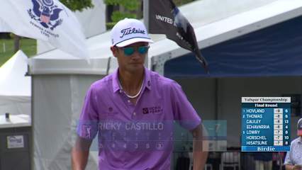 Ricky Castillo's nice approach sets up birdie at Valspar