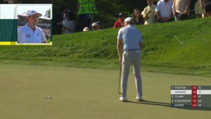 Gerard, Poston trade clutch, closing birdies to force playoff at the Memorial
