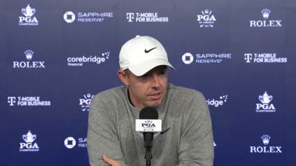 Rory McIlroy on logjam leaderboard after Round 2 at PGA Championship