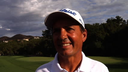 Tom Pernice Jr. interview after Round 2 of Powershares QQQ Championship