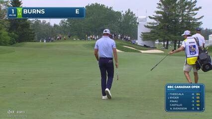Sam Burns reaches par-5 No. 1 in two, makes birdie at RBC Canadian