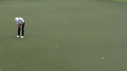 Nick Price sinks 25-footer for birdie at PNC Father Son
