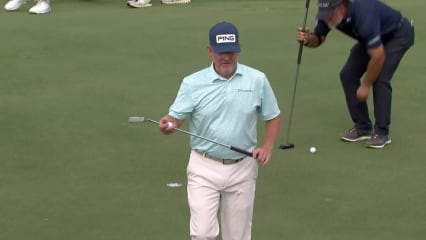 Jeff Maggert drains closing birdie at TimberTech Champ