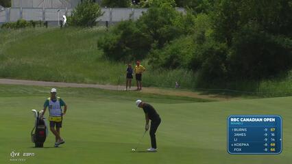 Haotong Li's 82-yard approach sets up birdie on No. 6 at RBC Canadian