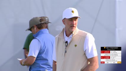 Fox/Lee nearly aces No. 13 at the 2026 Presidents Cup