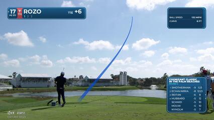 Marcelo Rozo hits 173-yard drive to 5 feet, sets up birdie on No. 17 at Cognizant Classic