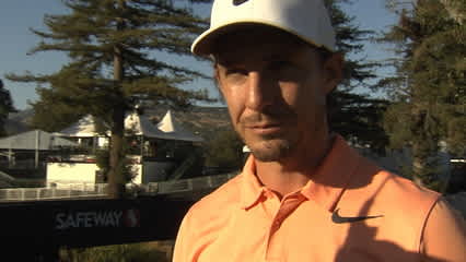 Jamie Lovemark interview after Round 1 of Safeway