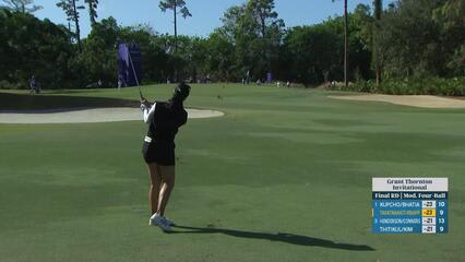 Patty Tavatanakit cards birdie with nice approach at Grant Thornton