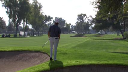 Steven Alker makes birdie on No. 7 at Charles Schwab Cup Championship