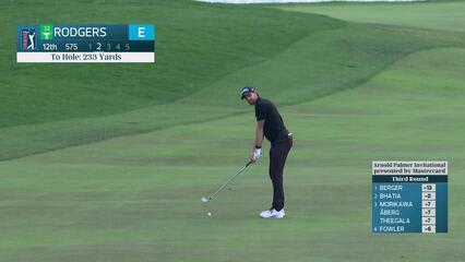 Patrick Rodgers hits 234-yard approach to 2 feet, sets up eagle on No. 12 at Arnold Palmer