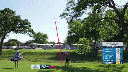 Joe Highsmith makes birdie on No. 17 at Charles Schwab