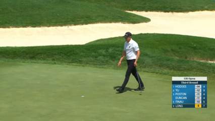 Adam Long holes 11-foot putt for birdie at 3M Open