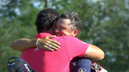 Jon Rahm and Ryan Palmer win at Zurich Classic