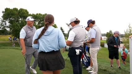 Gutschewski family plays together at Pinnacle Bank Championship