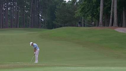 Preston Summerhays makes birdie on No. 15 at BMW Charity Pro-Am