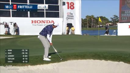 Dylan Frittelli ends Round 3 with up-and-down birdie at Honda