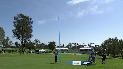 Padraig Harrington makes birdie on No. 14 at Hoag Classic