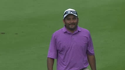 José de Jesús Rodríguez's one-hop slam dunk at OHL Classic at Mayakoba