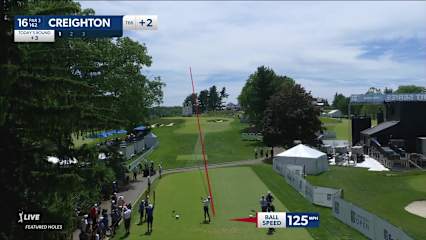 Myles Creighton sticks tee shot to set up birdie at RBC Canadian
