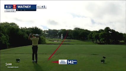 Nick Watney's nice tee shot leads to birdie at CJ CUP Byron Nelson