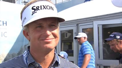David Toms interview after Round 2 of Zurich