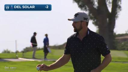 Cristobal Del Solar's tee shot to 8 feet yields birdie at Farmers