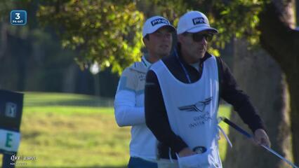 Viktor Hovland hits 131-yard approach to 7 feet, sets up birdie on No. 3 at The Genesis