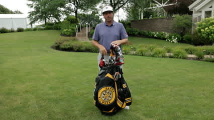 Taylor Dickson breaks down his 'Happy Gilmore' golf bag
