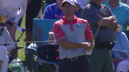 Brandon Harkins birdies No. 17 at THE PLAYERS