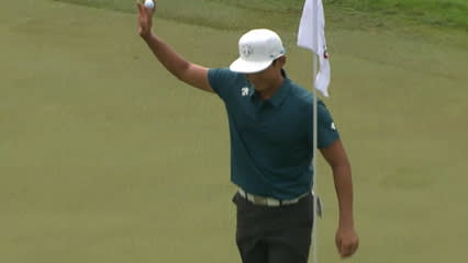 Whee Kim's hole in one is the Shot of the Day