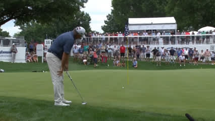 Kenny Perry makes birdie at Kaulig Co. Championship