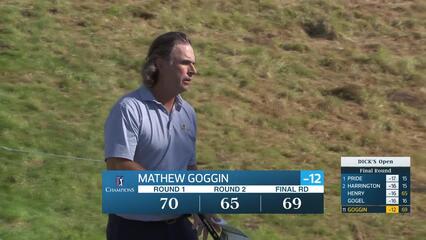 Mathew Goggin makes birdie on No. 18 at DICK'S Open