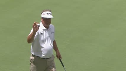 Perry birdies No. 9 in Round 1 of The Greenbrier Classic