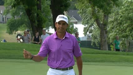 Tom Pernice Jr. wins in second playoff hole at Principal Charity