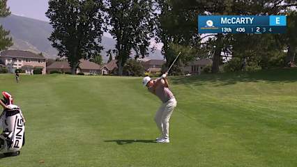 Matt McCarty spins back second to set up birdie at Utah Championship