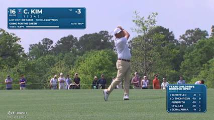 Chan Kim reaches in two and birdies at Houston Open