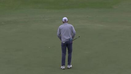 Cameron Percy makes birdie on No. 18 at Simmons Bank Championship