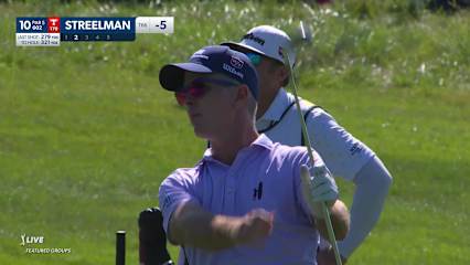 Kevin Streelman makes birdie on No. 10 at John Deere