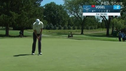 T.J. Vogel birdies No. 6 in Round 1 at Nationwide Children's