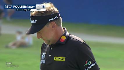 Ian Poulter's solid third to set up birdie at Zurich Classic