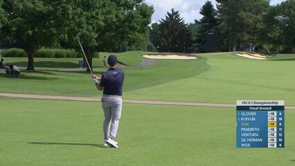 Steven Fisk reaches par-5 No. 10 in two, makes birdie at ISCO Championship