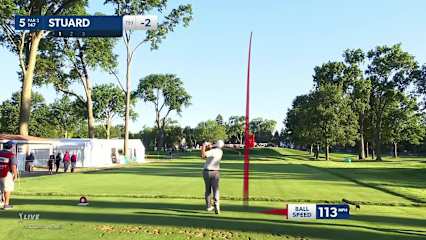 Brian Stuard finds green to set up 10-foot birdie at Rocket Mortgage