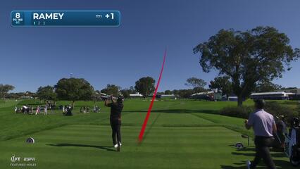 Chad Ramey hits 182-yard tee shot to 3 feet, nearly aces No. 8 at Farmers