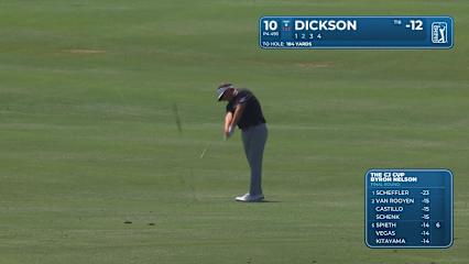 Taylor Dickson makes birdie on No. 10 at THE CJ CUP