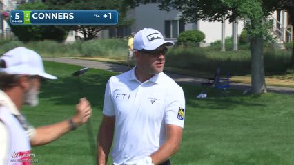 Corey Conners's 153-yard approach sets up birdie on No. 5 at 3M Open