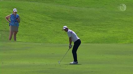 Bernd Wiesberger birdies No. 18 in Round 2 at WGC-FedEx St Jude