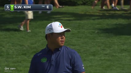 Si Woo Kim's 164-yard approach sets up birdie on No. 5 at BMW Championship