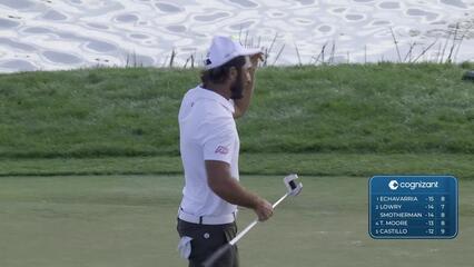 Max Homa sinks 6-foot birdie putt on No. 18 at Cognizant Classic