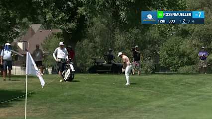 Thomas Rosenmueller hunts flagstick and birdies at Utah Championship