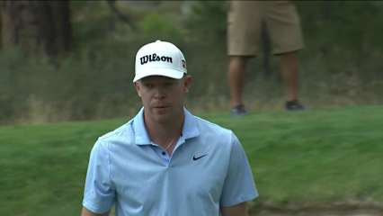 Alexander Knappe makes birdie on No. 11 at Barracuda